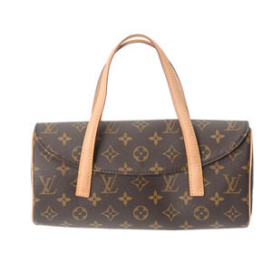 Louis Vuitton Monogram Sonatine Brown Canvas Handbag